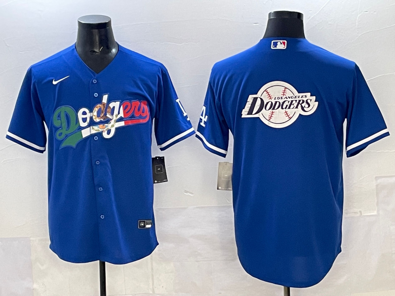 Men Los Angeles Dodgers blank blue Nike 2025 MLB All Star Jersey 003